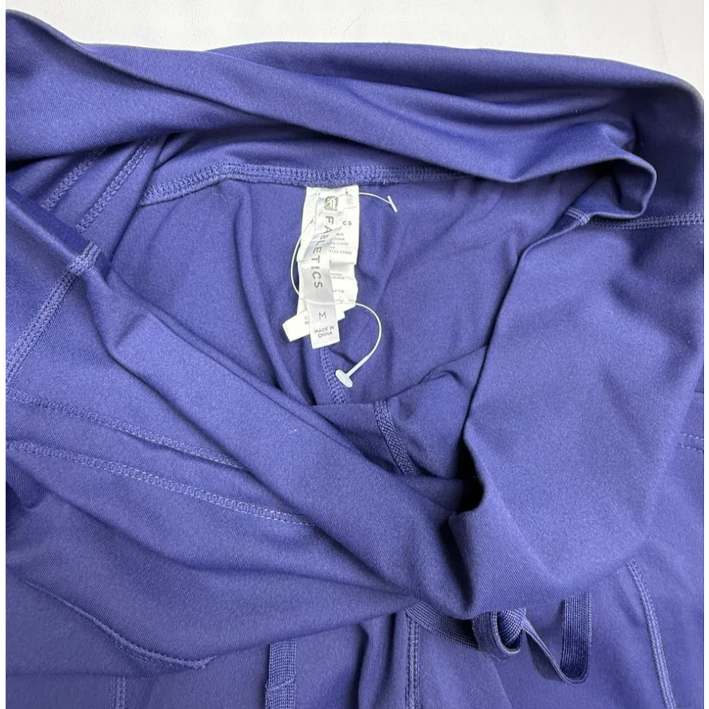 Fabletics Maj Pant II Medium Indigo Purple NWOT Athletic Jogger Workout - Picture 4 of 7
